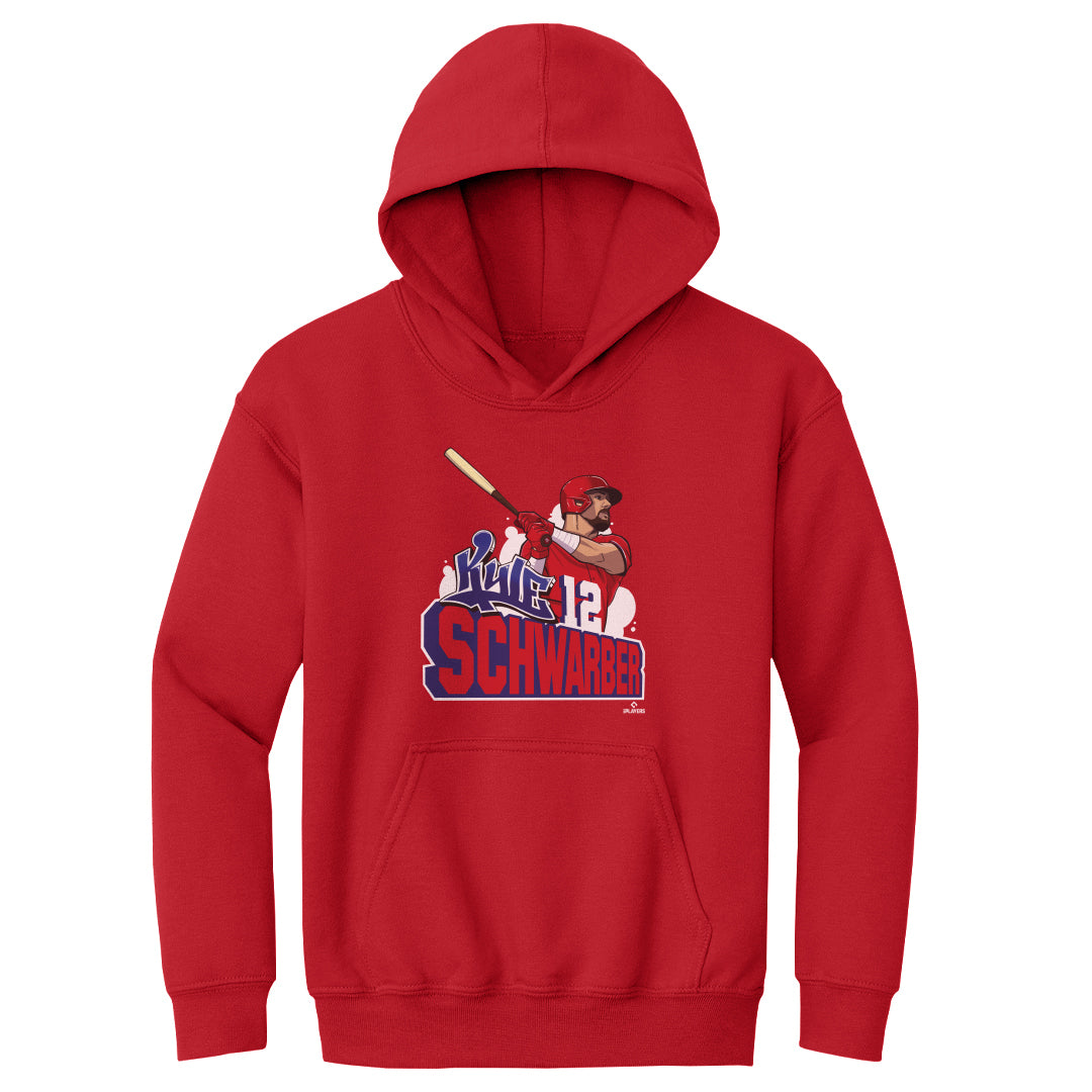 Kyle Schwarber Kids Youth Hoodie | 500 LEVEL