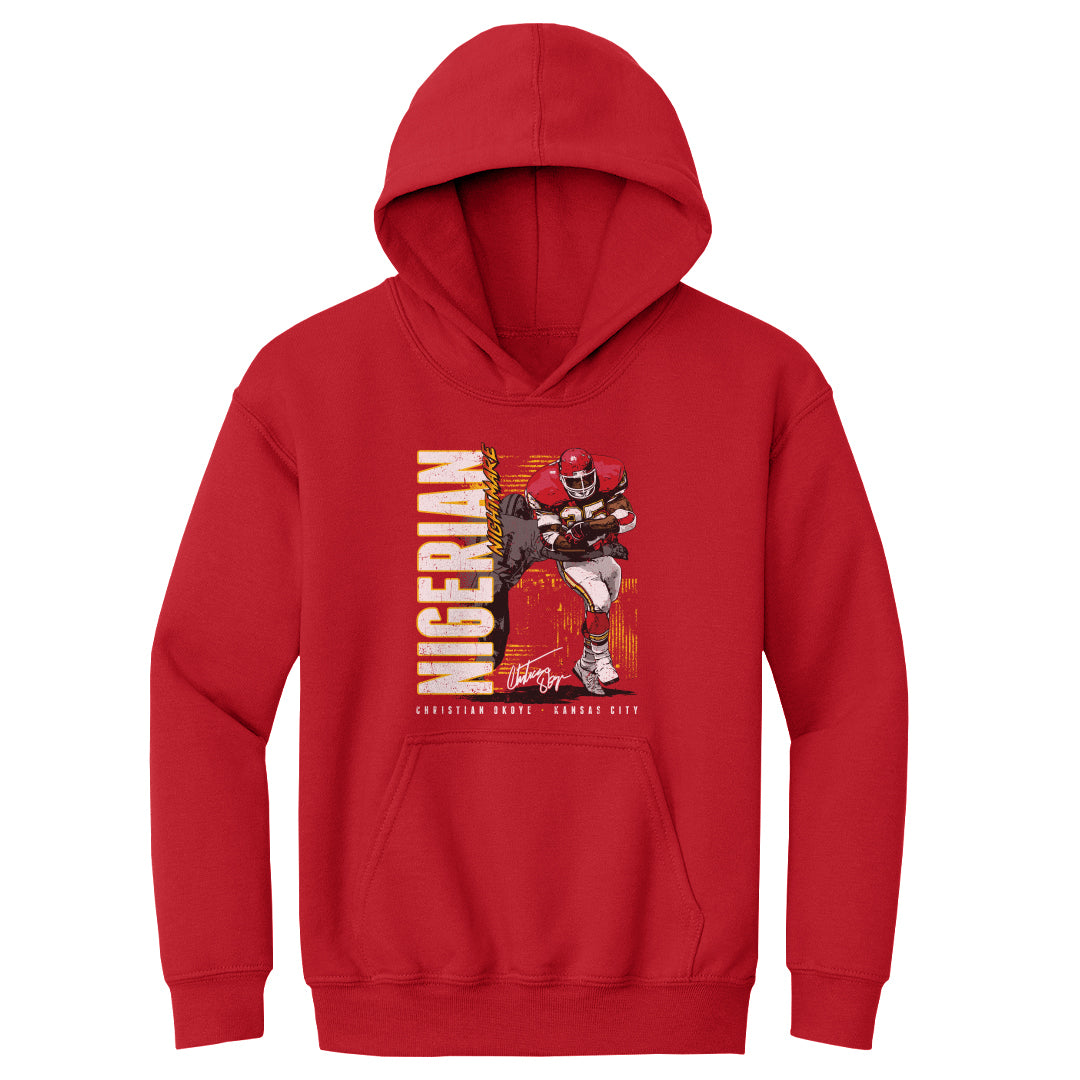 Christian Okoye Kids Youth Hoodie | 500 LEVEL