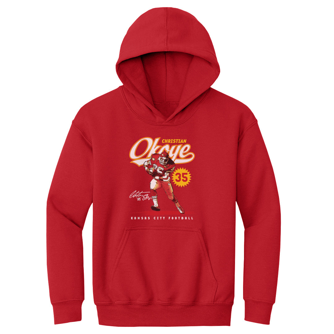 Christian Okoye Kids Youth Hoodie | 500 LEVEL