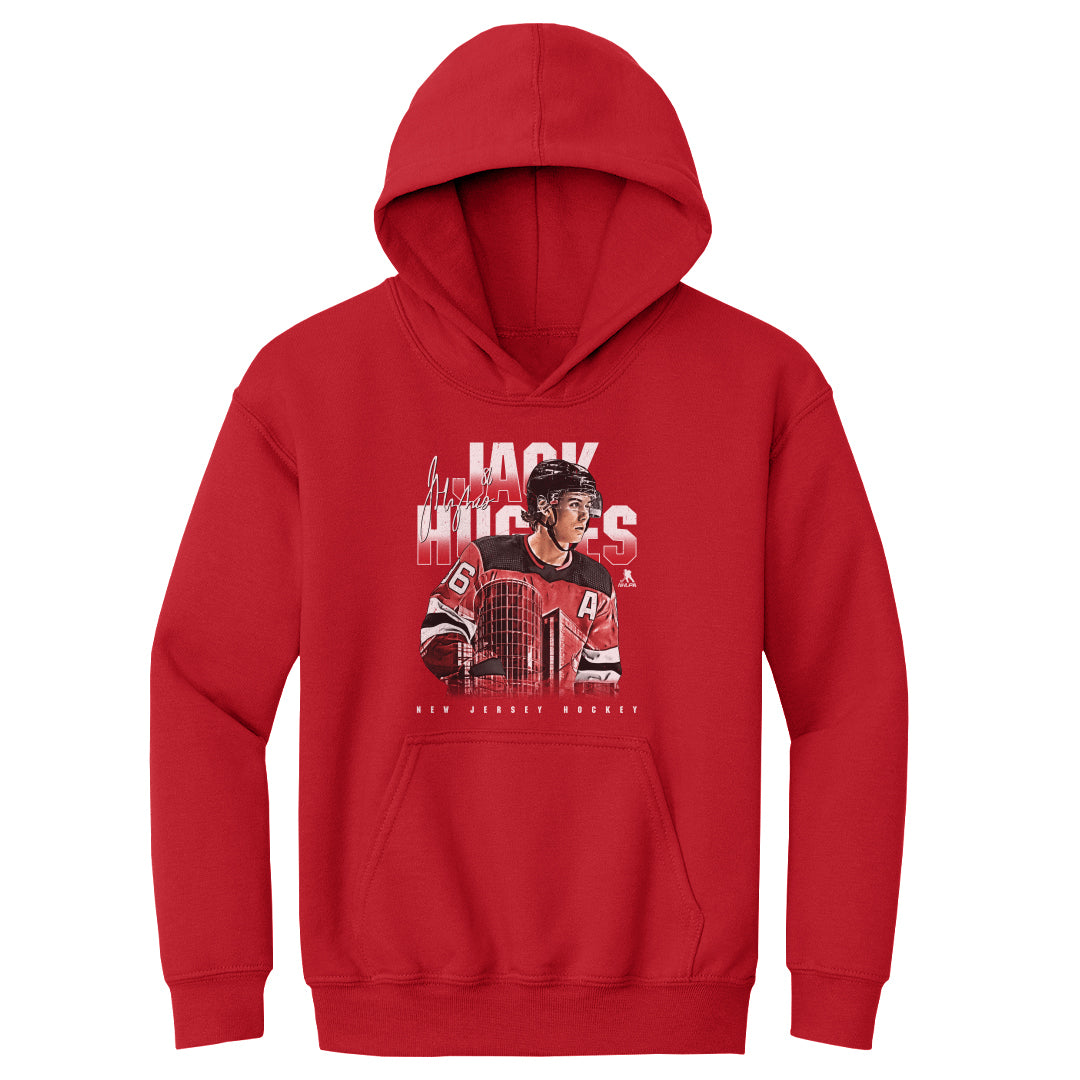 Jack Hughes Kids Youth Hoodie | 500 LEVEL