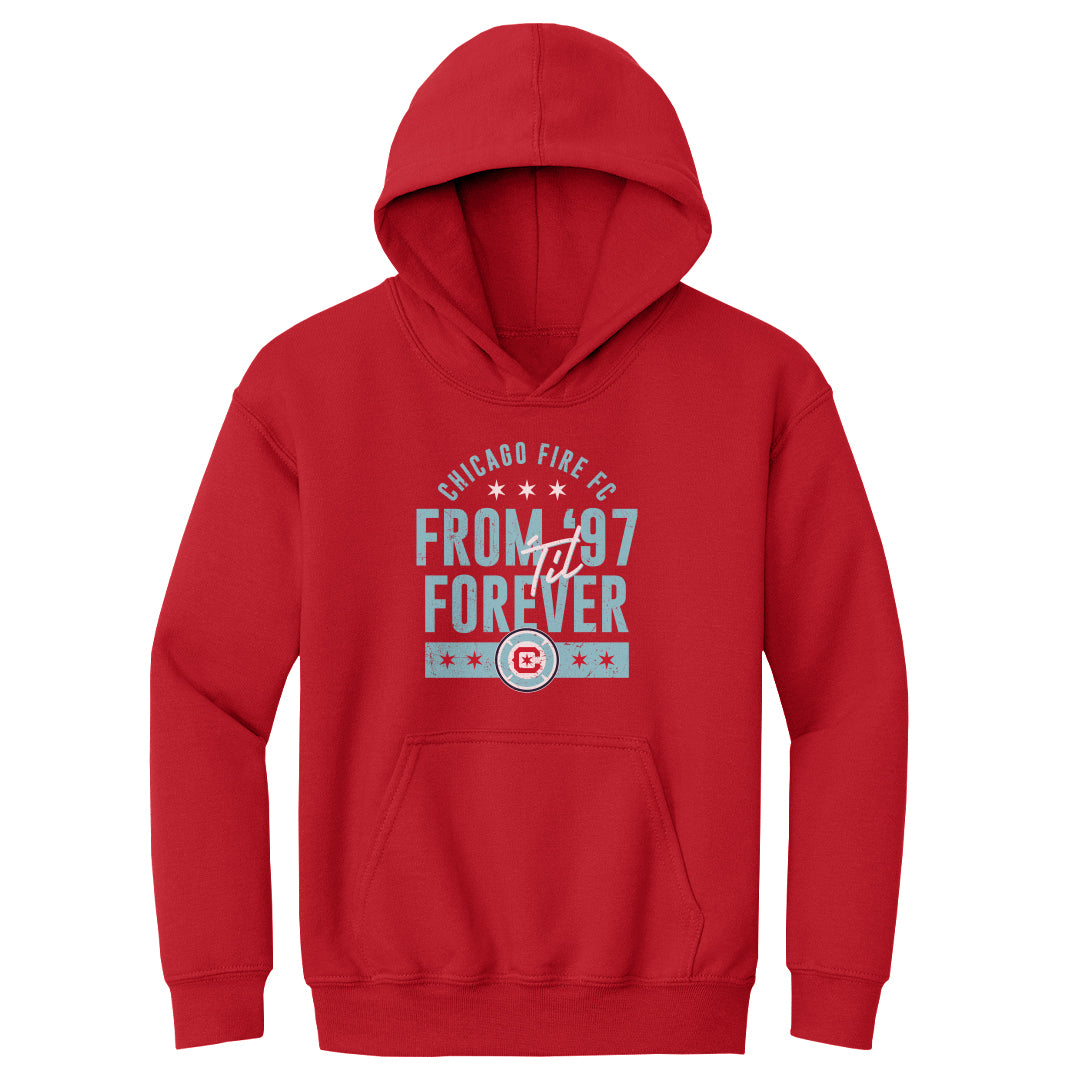 Chicago Fire FC Kids Youth Hoodie | 500 LEVEL