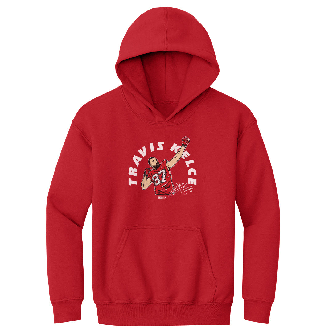 Travis Kelce Kids Youth Hoodie | 500 LEVEL