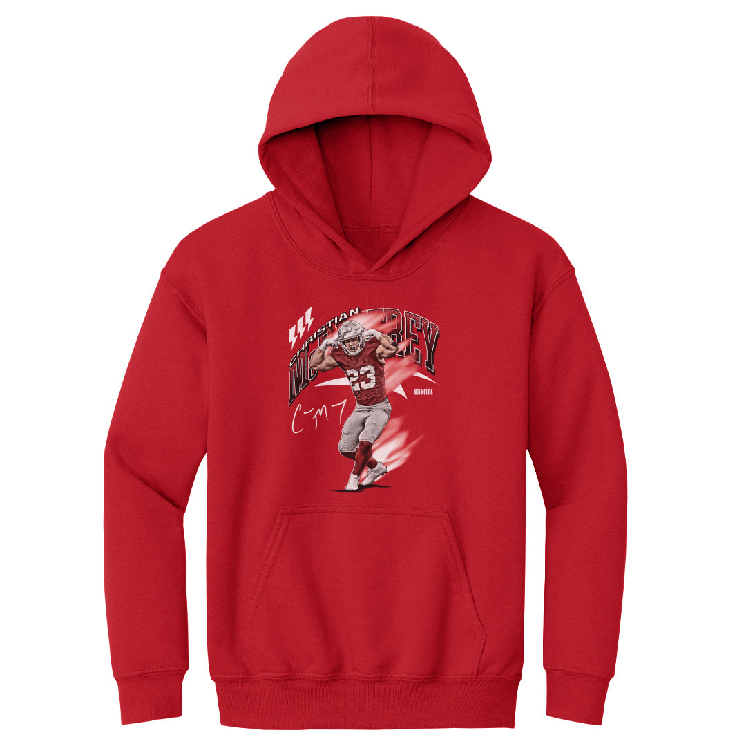 Christian McCaffrey Kids Youth Hoodie | 500 LEVEL