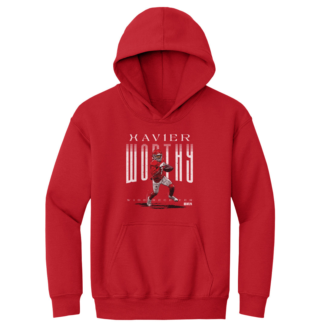 Xavier Worthy Kids Youth Hoodie | 500 LEVEL