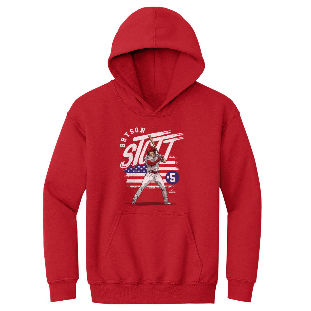 Bryson Stott Kids Youth Hoodie | 500 LEVEL