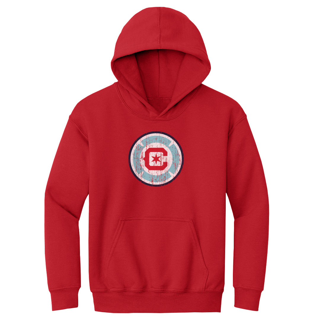 Chicago Fire FC Kids Youth Hoodie | 500 LEVEL