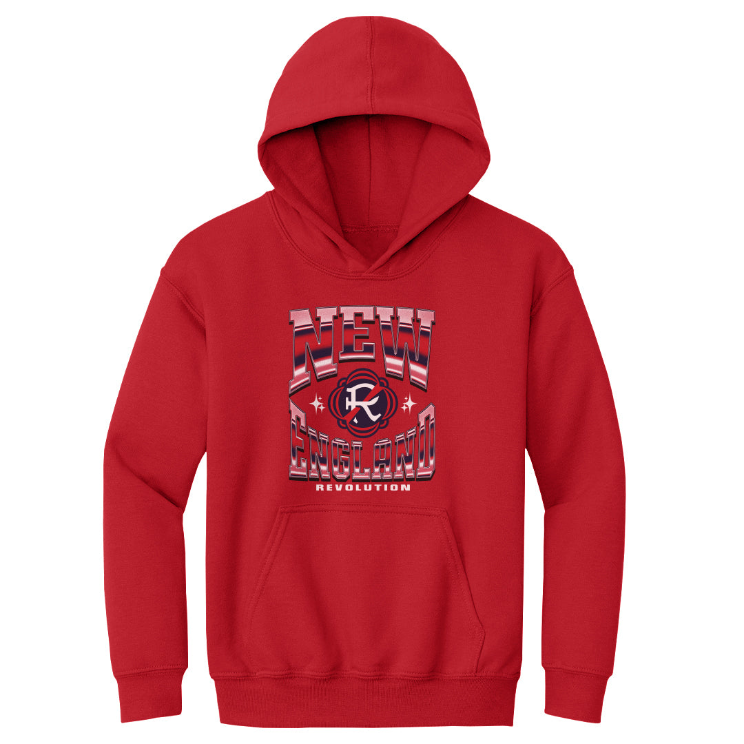 New England Revolution Kids Youth Hoodie | 500 LEVEL