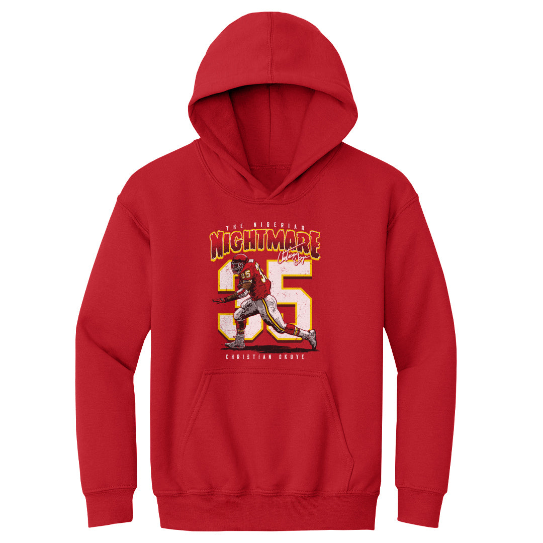 Christian Okoye Kids Youth Hoodie | 500 LEVEL