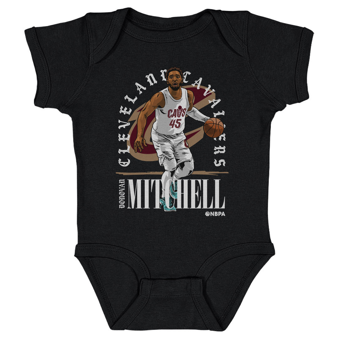 Donovan Mitchell Kids Baby Onesie | 500 LEVEL