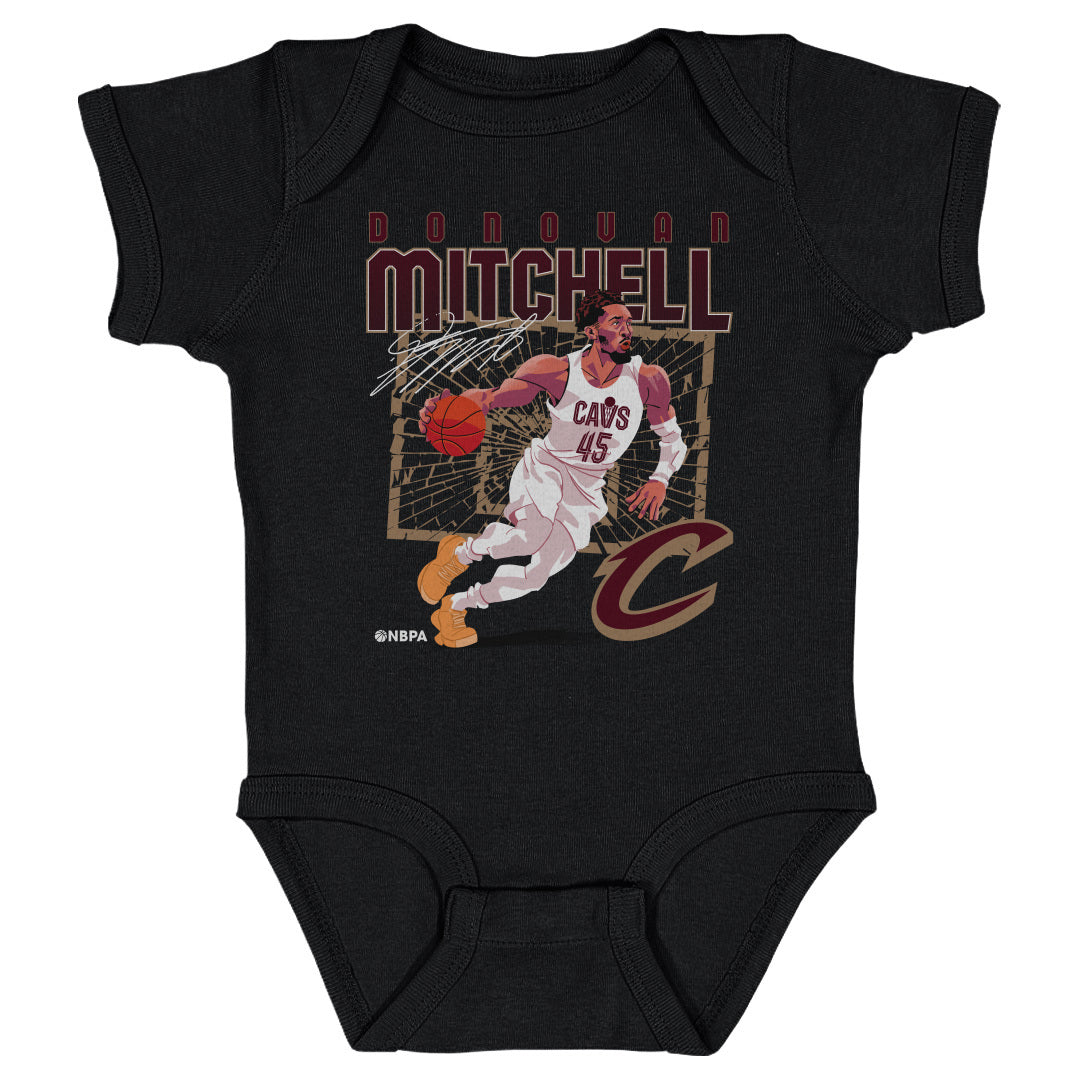 Donovan Mitchell Kids Baby Onesie | 500 LEVEL