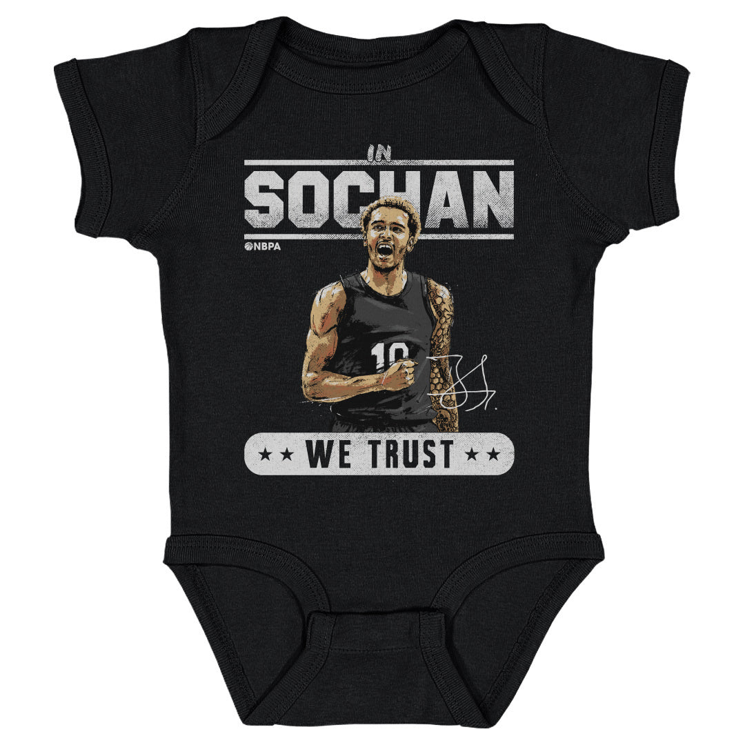 Jeremy Sochan Kids Baby Onesie | 500 LEVEL