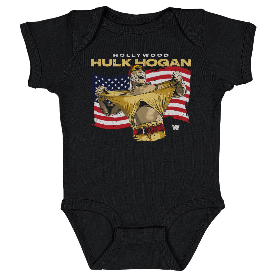 Hulk Hogan Kids Baby Onesie | 500 LEVEL