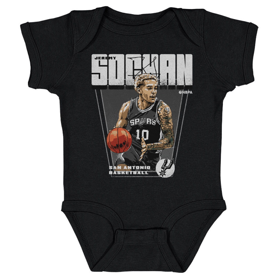 Jeremy Sochan Kids Baby Onesie | 500 LEVEL