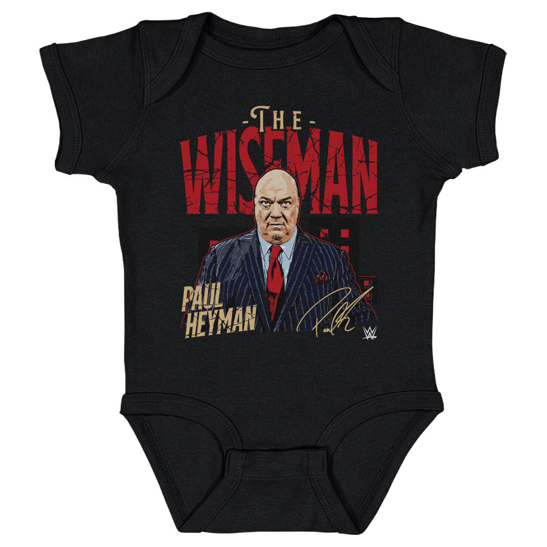 Paul Heyman Kids Baby Onesie | 500 LEVEL