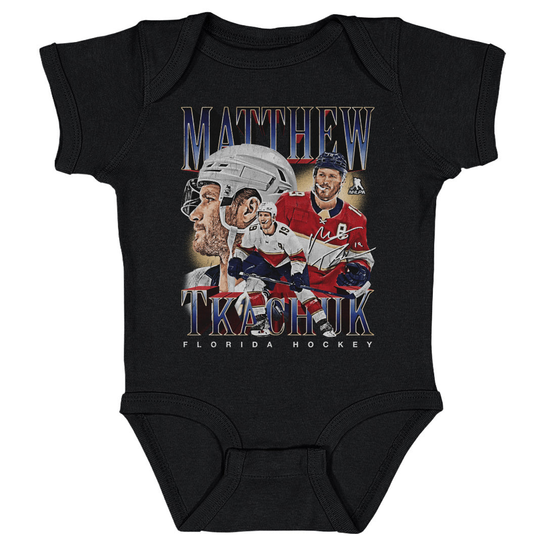 Matthew Tkachuk Kids Baby Onesie | 500 LEVEL