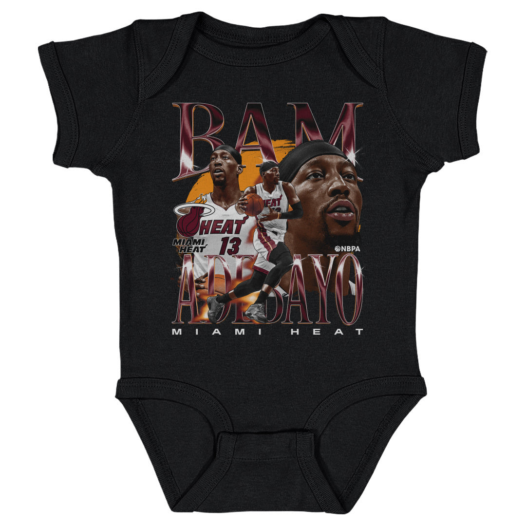 Bam Adebayo Kids Baby Onesie | 500 LEVEL