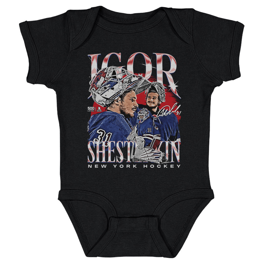 Igor Shesterkin Kids Baby Onesie | 500 LEVEL