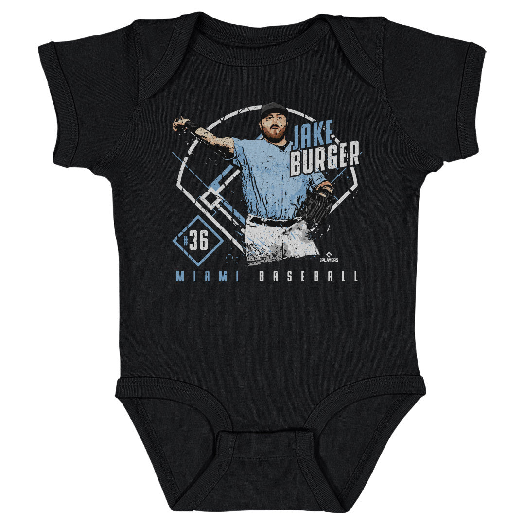 Jake Burger Kids Baby Onesie | 500 LEVEL