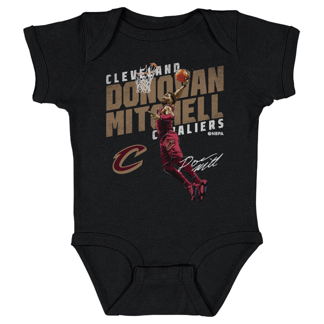 Donovan Mitchell Kids Baby Onesie | 500 LEVEL