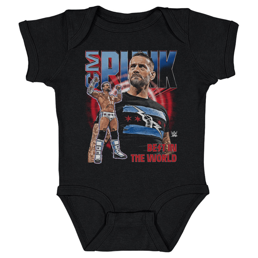 CM Punk Kids Baby Onesie | 500 LEVEL