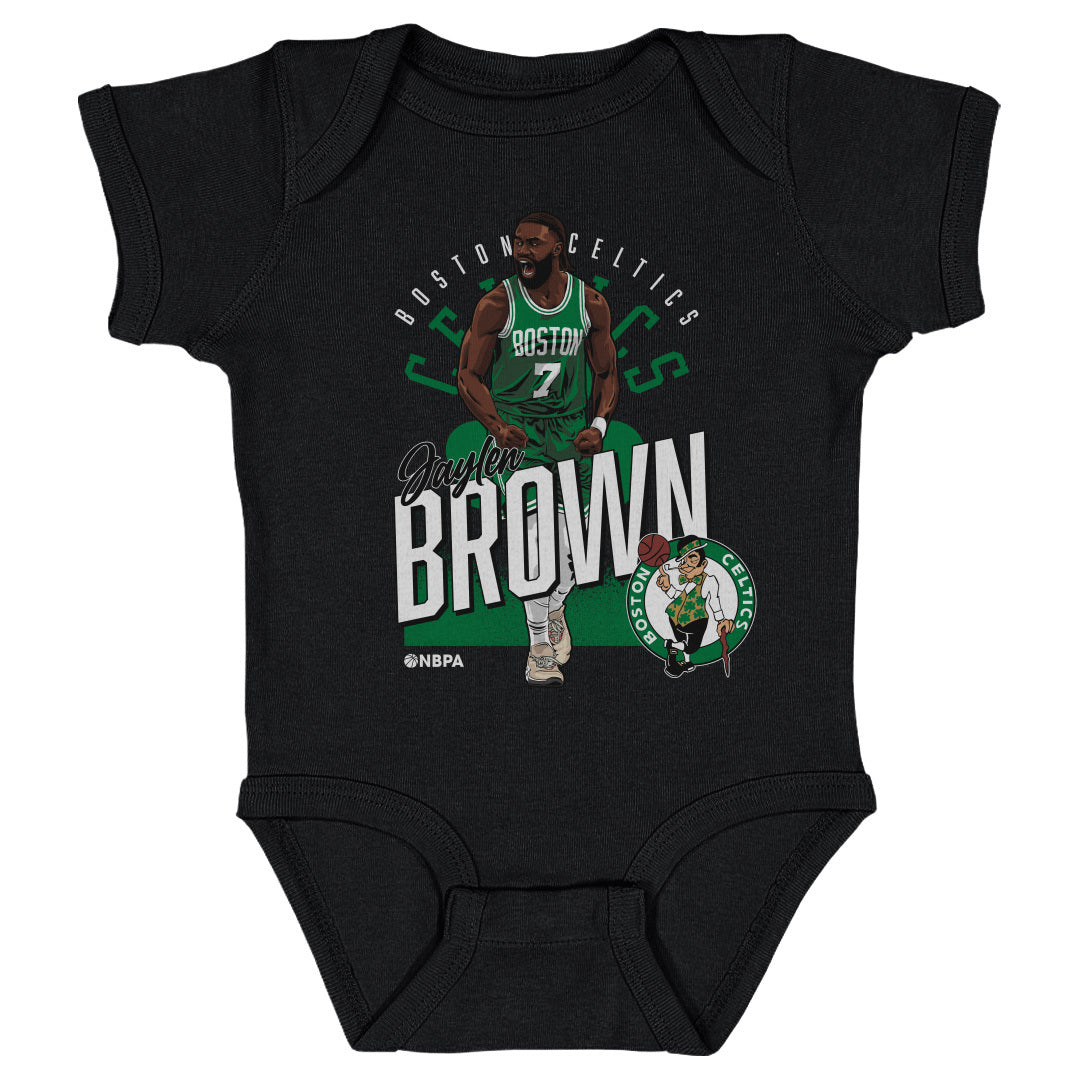 Jaylen Brown Kids Baby Onesie | 500 LEVEL