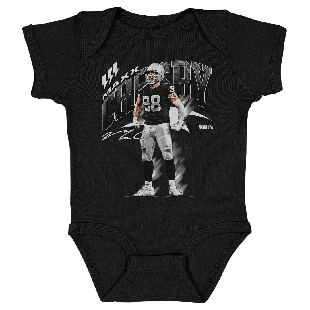 Maxx Crosby Kids Baby Onesie | 500 LEVEL