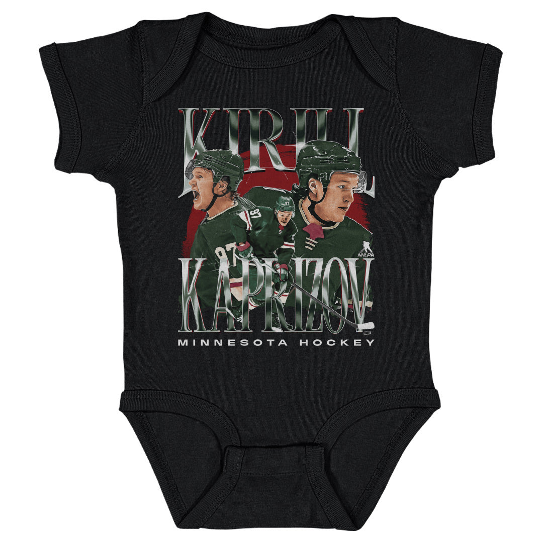 Kirill Kaprizov Kids Baby Onesie | 500 LEVEL