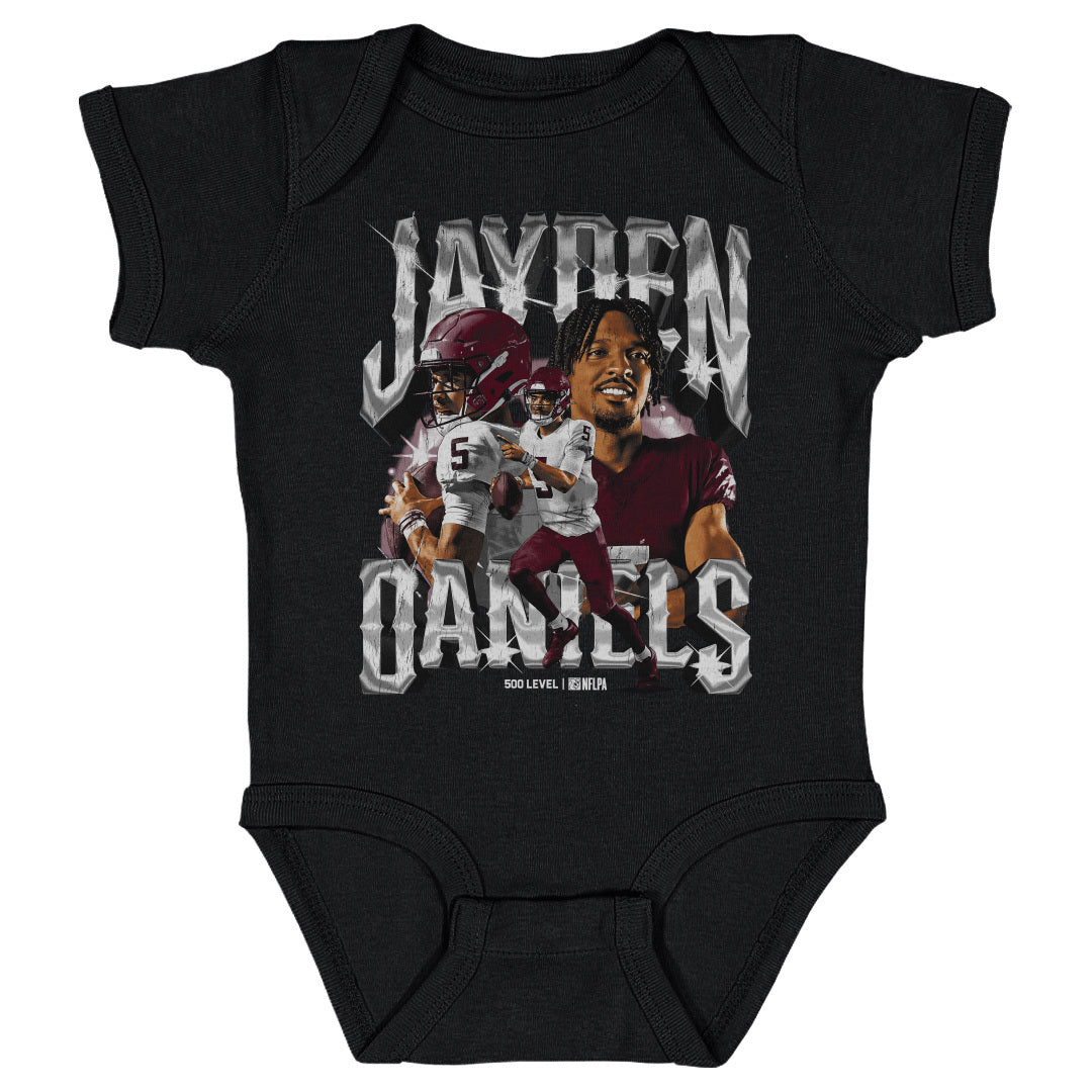 Jayden Daniels Kids Baby Onesie | 500 LEVEL