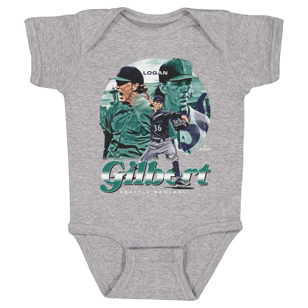 Logan Gilbert Kids Baby Onesie | 500 LEVEL