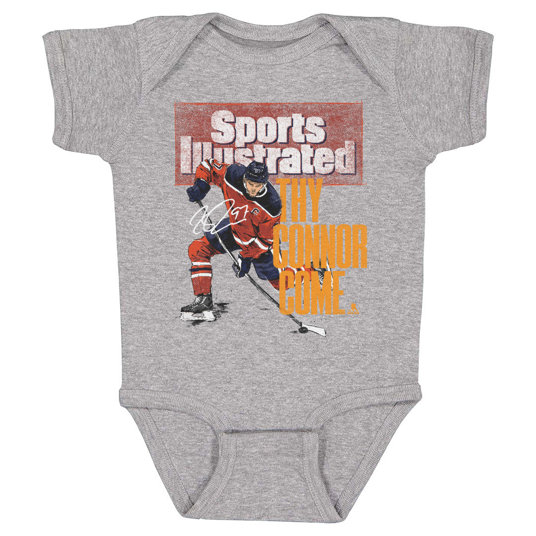 Connor McDavid Kids Baby Onesie | 500 LEVEL