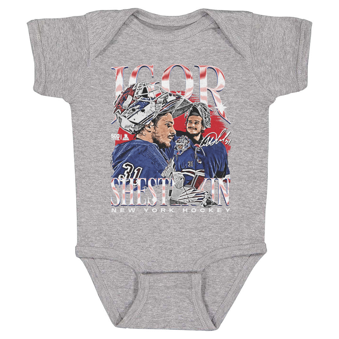 Igor Shesterkin Kids Baby Onesie | 500 LEVEL