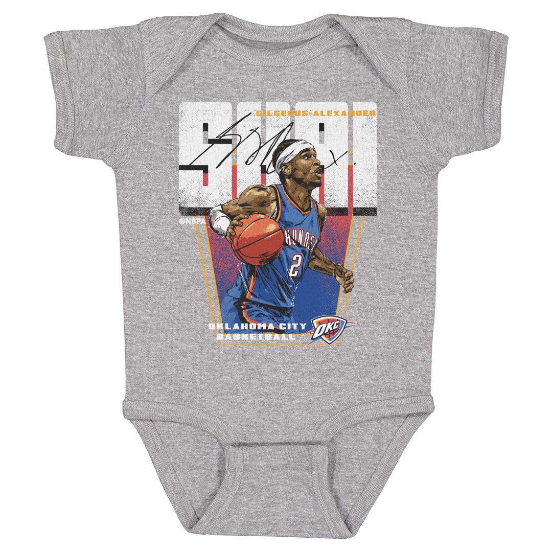 Shai Gilgeous-Alexander Kids Baby Onesie | 500 LEVEL