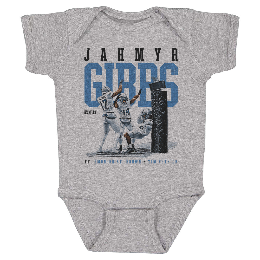 Jahmyr Gibbs Kids Baby Onesie | 500 LEVEL