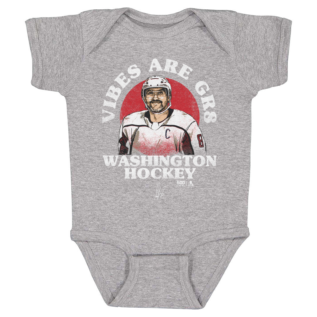 Alex Ovechkin Kids Baby Onesie | 500 LEVEL