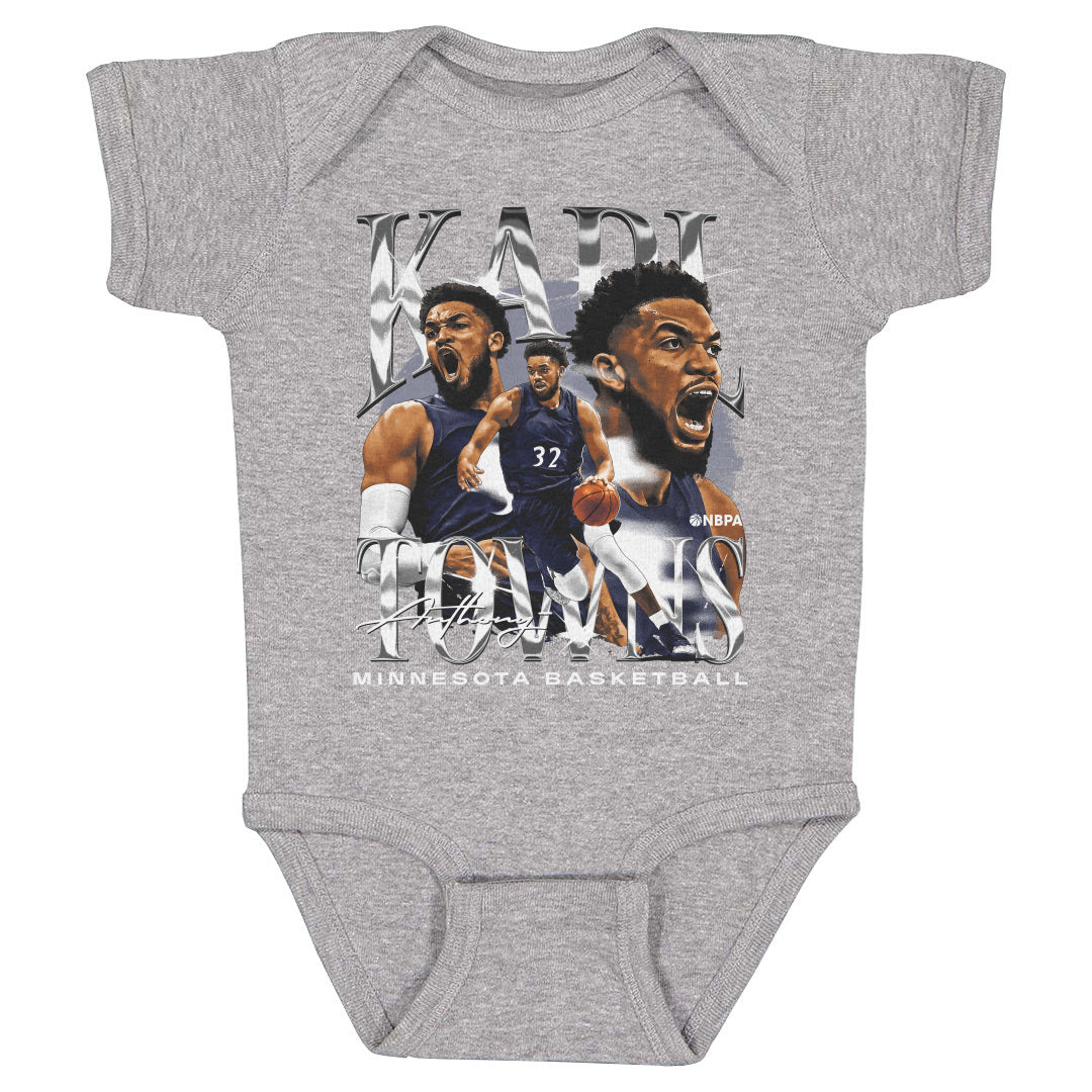 Karl-Anthony Towns Kids Baby Onesie | 500 LEVEL