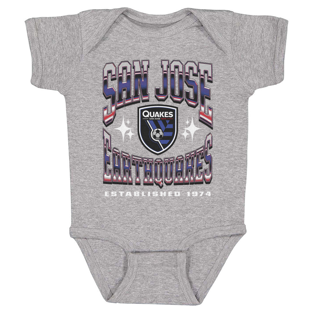 San Jose Earthquakes Kids Baby Onesie | 500 LEVEL