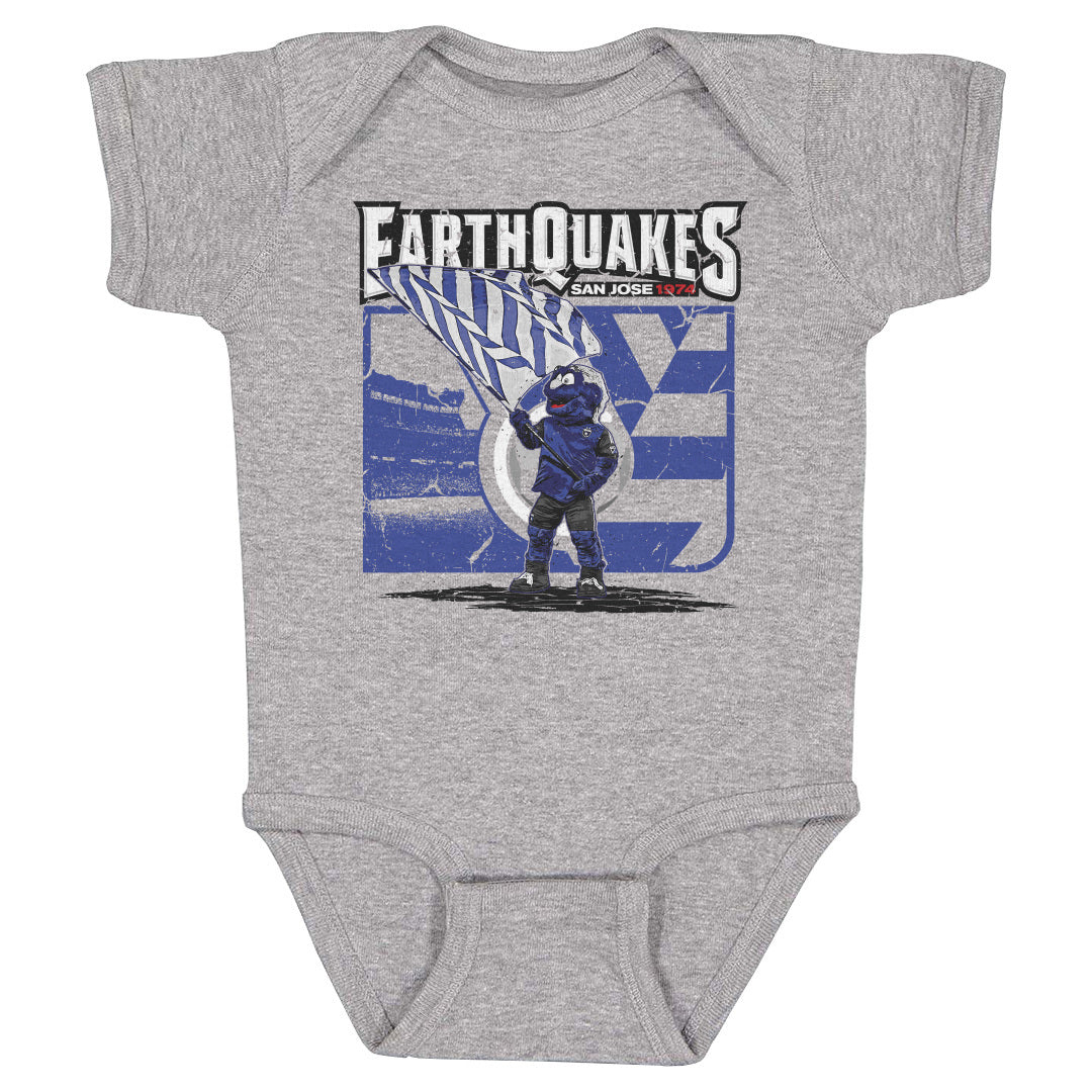 San Jose Earthquakes Kids Baby Onesie | 500 LEVEL