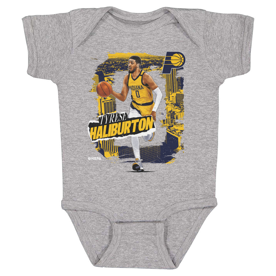 Tyrese Haliburton Kids Baby Onesie | 500 LEVEL