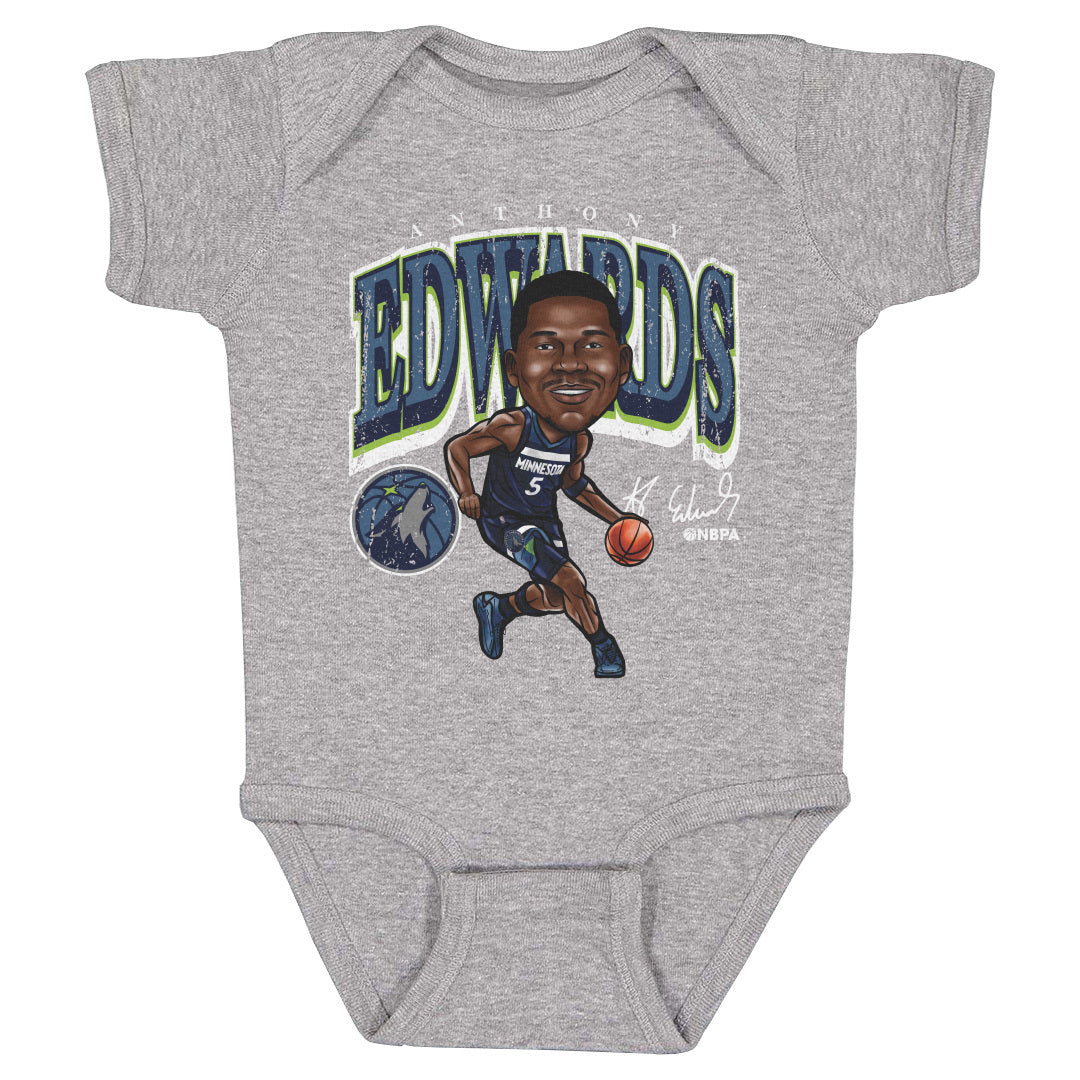 Anthony Edwards Kids Baby Onesie | 500 LEVEL