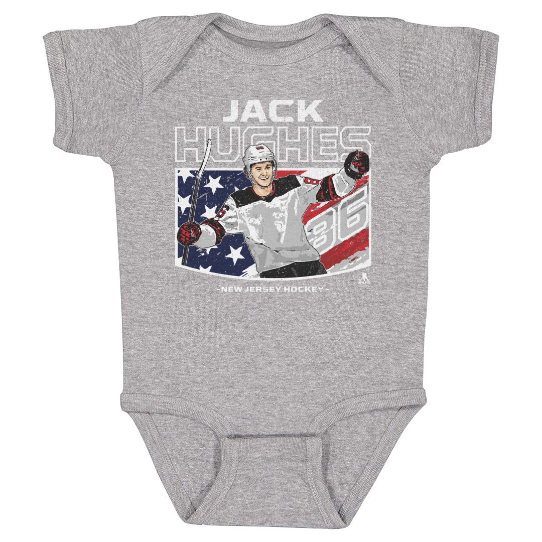 Jack Hughes Kids Baby Onesie | 500 LEVEL