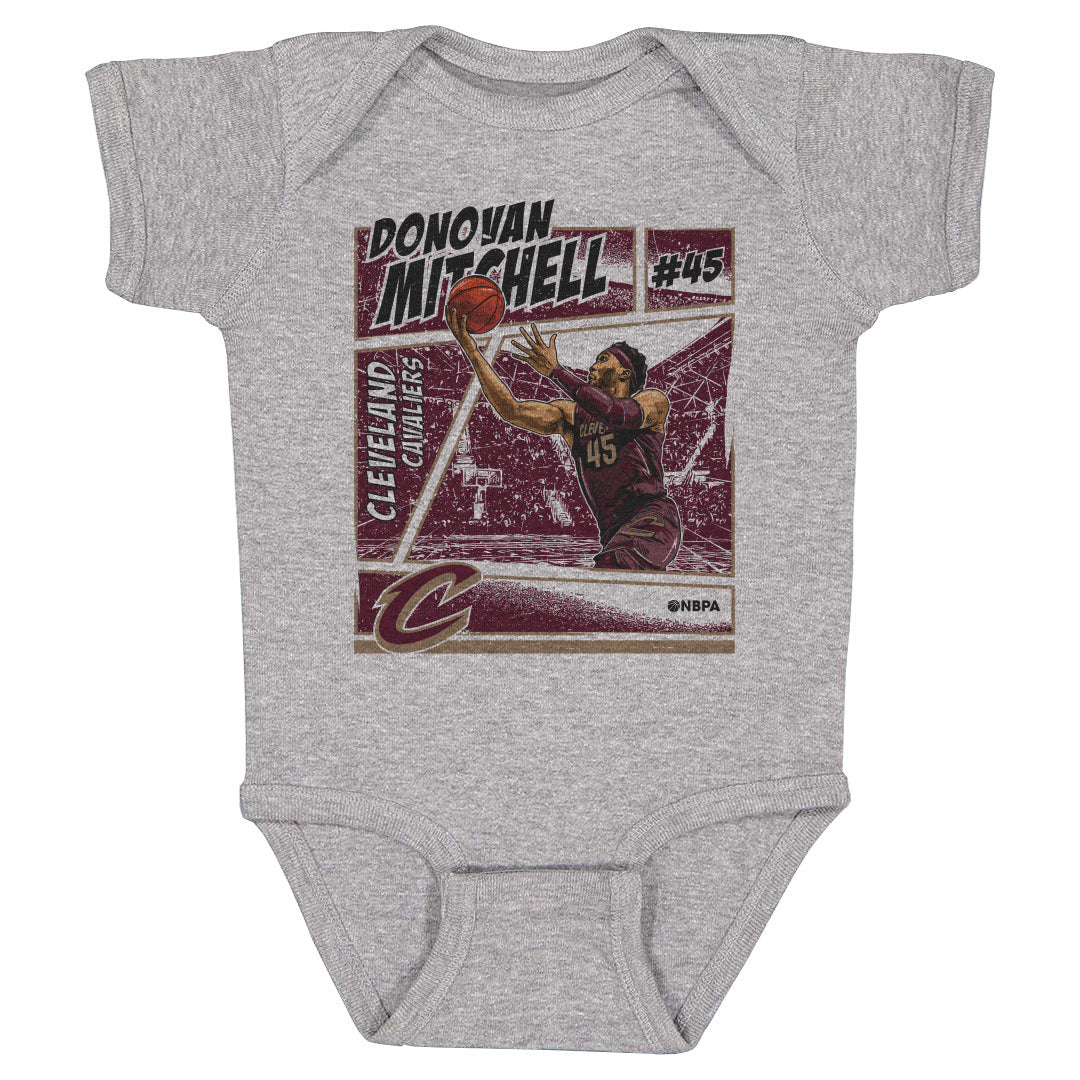 Donovan Mitchell Kids Baby Onesie | 500 LEVEL