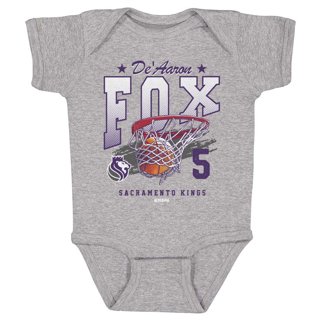 De&#39;Aaron Fox Kids Baby Onesie | 500 LEVEL