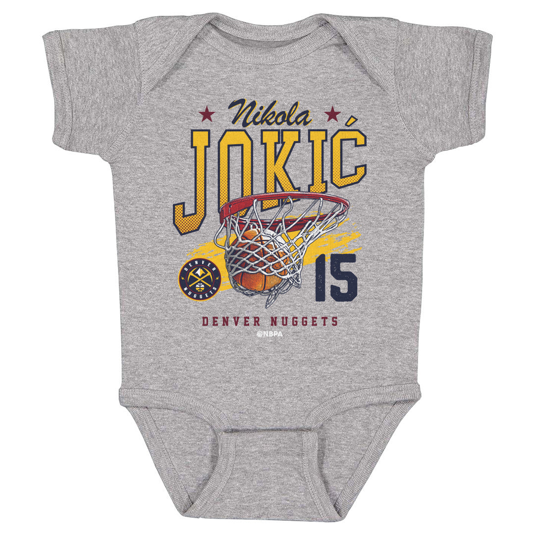 Nikola Jokic Kids Baby Onesie | 500 LEVEL