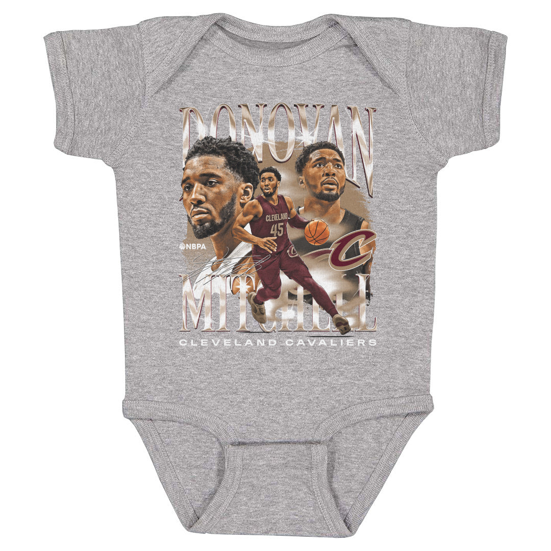 Donovan Mitchell Kids Baby Onesie | 500 LEVEL