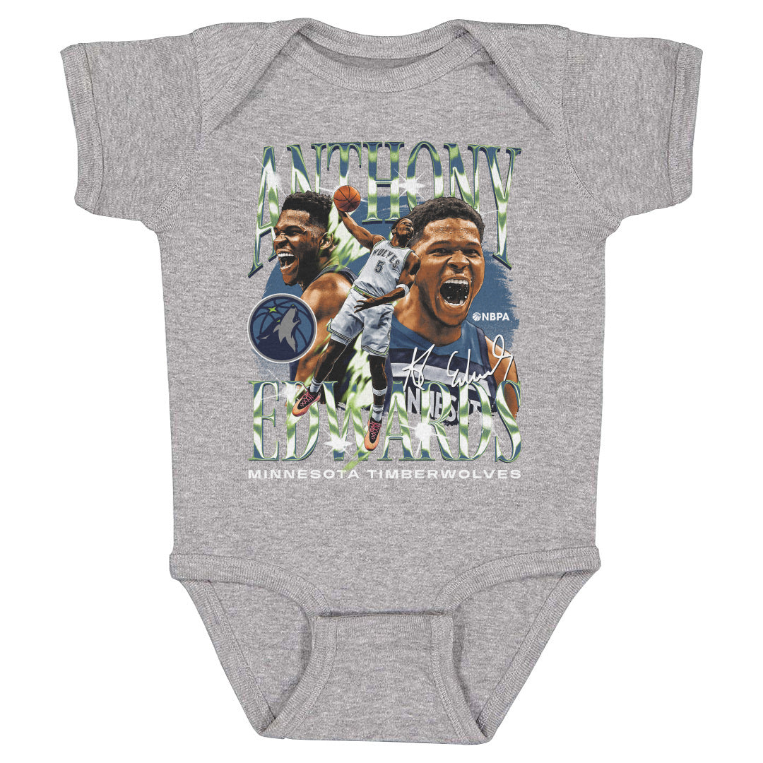 Anthony Edwards Kids Baby Onesie | 500 LEVEL