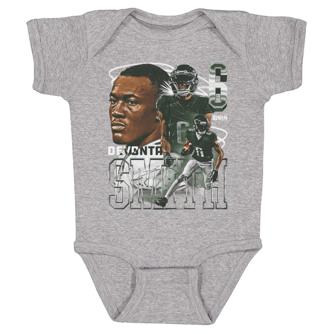 DeVonta Smith Kids Baby Onesie | 500 LEVEL