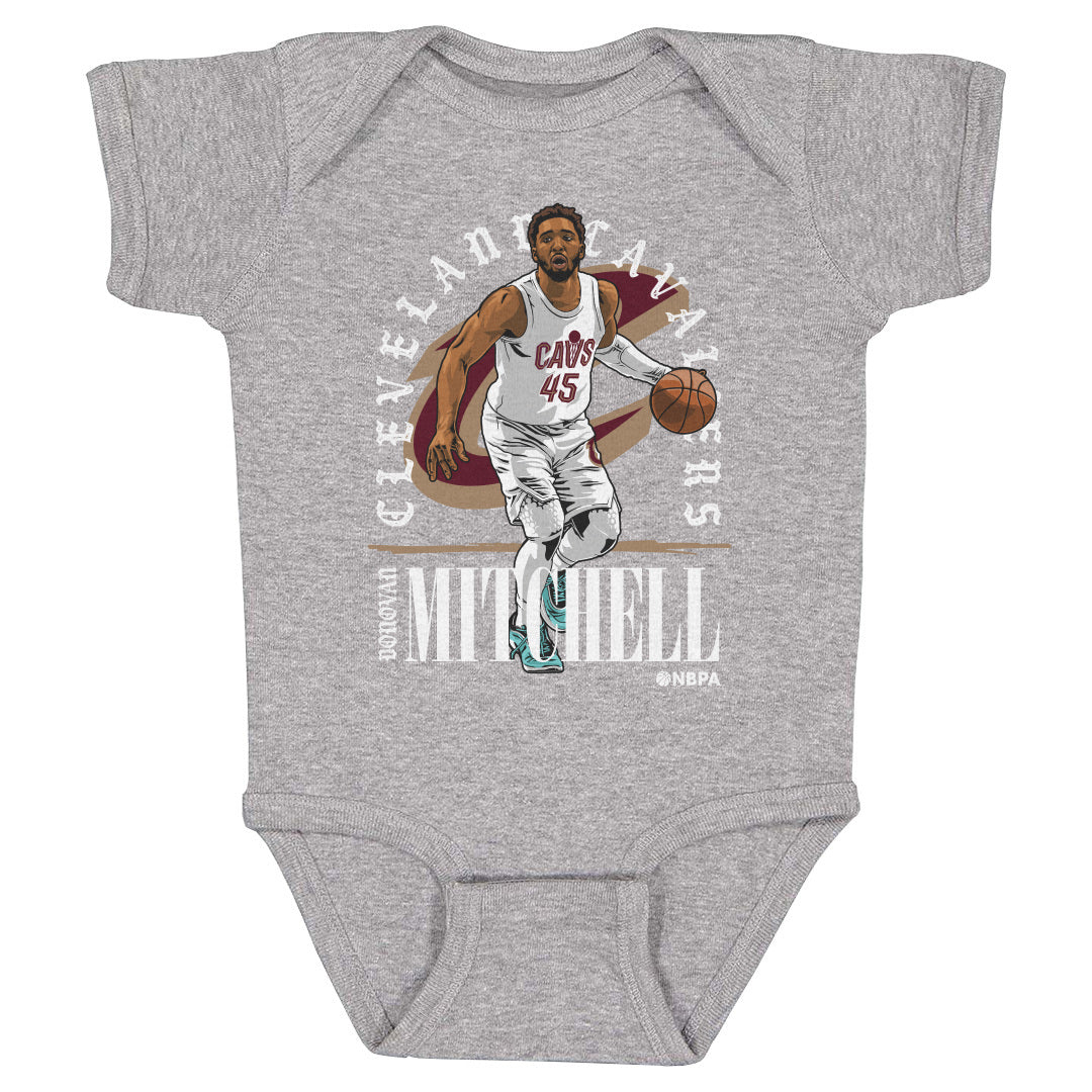 Donovan Mitchell Kids Baby Onesie | 500 LEVEL