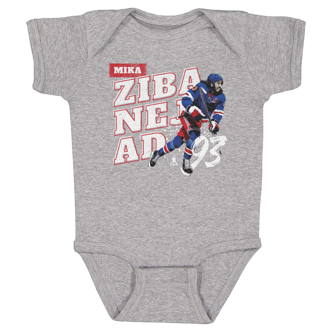 Mika Zibanejad Kids Baby Onesie | 500 LEVEL