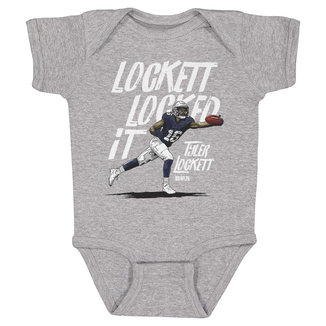 Tyler Lockett Kids Baby Onesie | 500 LEVEL