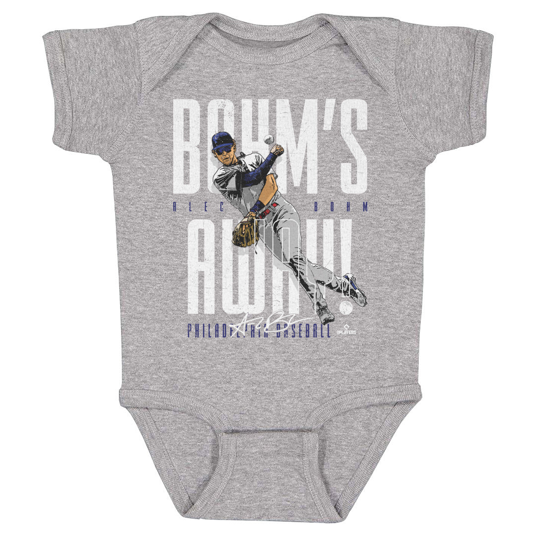 Alec Bohm Kids Baby Onesie | 500 LEVEL